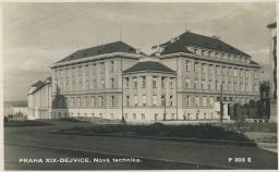 Praha Dejvice Nová technika 30. léta
