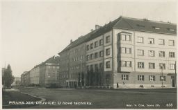 Praha Dejvice ulice U nové techniky nakl. Čížek FotoFon