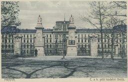 Praha Dejvice C. a k. pěší kadetní škola nakl. Reich tisk Bellmann