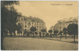 Praha Dejvice Bubeneč Husovo náměstí protektorát
