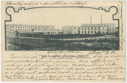 Praha Dejvice C. a k. vojenské zásobárny 1904
