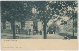 Praha Dejvice Bubeneč Belcrediho třída obchůdek nakl. Edmund Klopsch