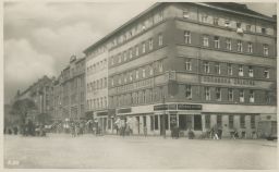 Praha Bubeneč Dejvice Občanská záložna prodejna losů 1931