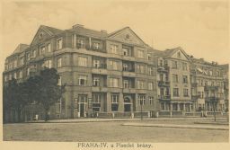 Praha Dejvice U Písecké brány 1918
