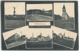 Praha Bráník 1915