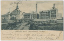 Praha Bráník Společenský pivovar pražských sládků 1900