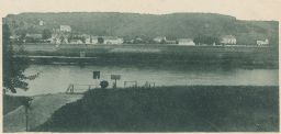 Praha Chuchle Vltava přívoz 1899