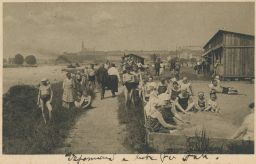 Plovárna koupaliště Praha Veslařský ostrov hřiště svazu D.T.J.Č. 1925