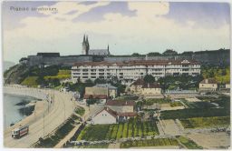 Praha Podolí sanatorium Vyšehrad tramvaj políčka