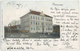 Praha Podolí obecná škola 1901