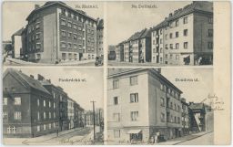 Praha Podolí Pankrácká Doudova Na Zlatnici Na Dolinách 1938