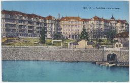 Praha Podolí Podolské sanatorium 1915