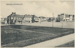 Praha Spořilov Roztylské náměstí Kavárna U Jetonických 1935