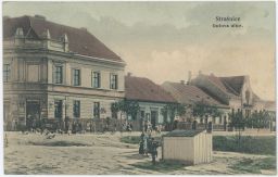 Praha Strašnice Gutova ulice rybník cukr káva Cuřínová obyvatelé c.k.