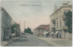 Praha Uhříněves Pražská ulice dnes Přátelství 1917
