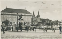 Praha Vyšehrad Palackého pomník Emauzský klášter VKKV