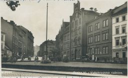 Praha Vyšehrad bývalá radnice 1936