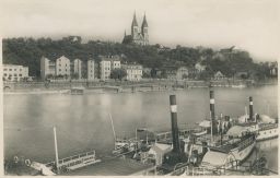Praha Vyšehrad Smíchov paroplavba parník Mělník plovárna Vltava