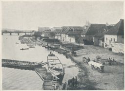 Praha Podskalí Na Výtoni Podskalská před zbořením nakl. Holeček