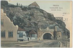 Praha Vyšehrad Podskalí tunel severZuna 1907