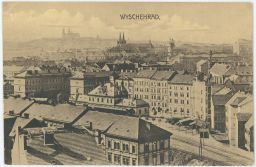 Praha Vyšehrad Podskalí panorama WKKW 1911