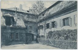Praha Podskalí dvůr domu U Somrů 1906