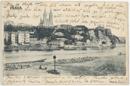 Praha Smíchov Vyšehrad Podskalí nakl. Koppe 1905