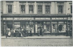 Praha Smíchov Plzeňská třída obchod Marie Juppová