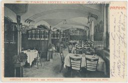 Praha Hotel Paříž Pařížský vinný sklep 1905