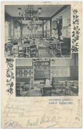 Praha Ovocný trh Grand Café Orient Karel Šindelář 1905