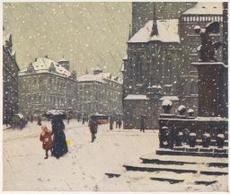 Staroměstské náměstí od T.F.Šimon
