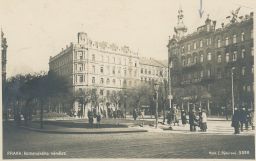 Komenského náměstí kolem roku 1922