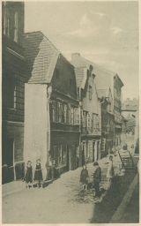 Ulice U milosrdných zvaná též Vrabčírna 1909