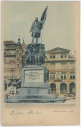 Empírový Radeckého pomník z roku 1859