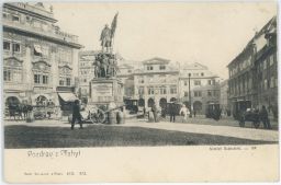 Empírový Radeckého pomník z roku 1859.