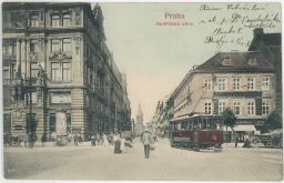 Jindřišská ulice kolem roku 1907