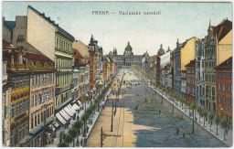 Václavské náměstí kolem roku 1912