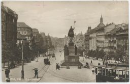 Václavské náměstí kolem roku 1925