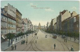 Václavské náměstí, kolem roku 1915