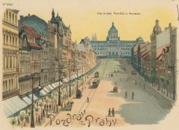Václavské náměstí kolem roku 1899