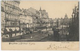 Václavské náměstí kolem roku 1902