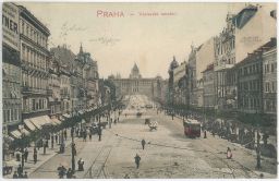 Václavské náměstí kolem roku 1901