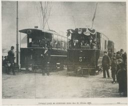 Praha tramvaj zahájení jízdy 19. března 1896 Zikmund Reach