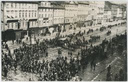 Praha Václavské náměstí 1885 Zikmund Reach