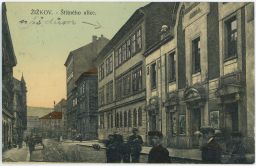 Praha-Žižkov Štítného ulice divadlo 1914