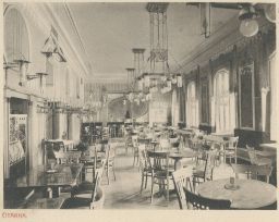 Praha Café Louvre Národní třída čítárna