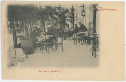 Chorvatsko Dubrovnik Občanská kavárna Obcinska kafana