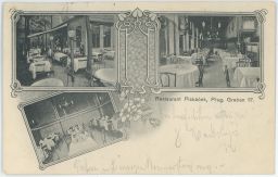 Praha Na Příkopě č. 17 Restaurace Pískáček poštou později