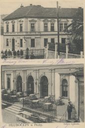 Praha Hlubočepy Betkovo pohostinství a Besední hostinec 1903