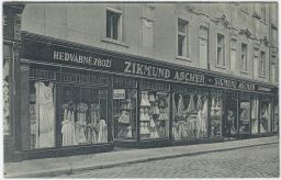 Praha obchod Hedvábné zboží Zikmund Ascher c.k.